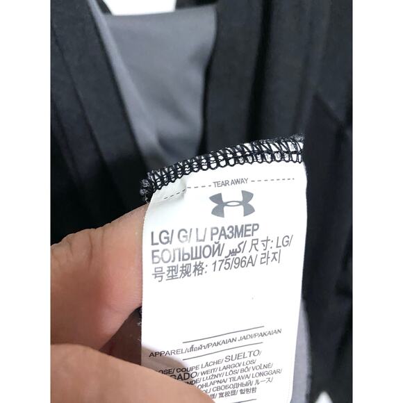 Under Armour Heat Gear Loose Snap Button Collar Pullover Hoodie Mens Large L - Picture 7 of 8